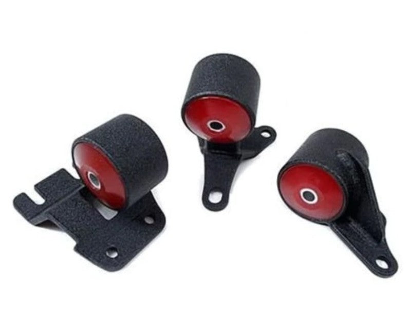 Innovative 90-93 Integra B-Series Black Steel Mounts 95A Bushings-thumbmail-1