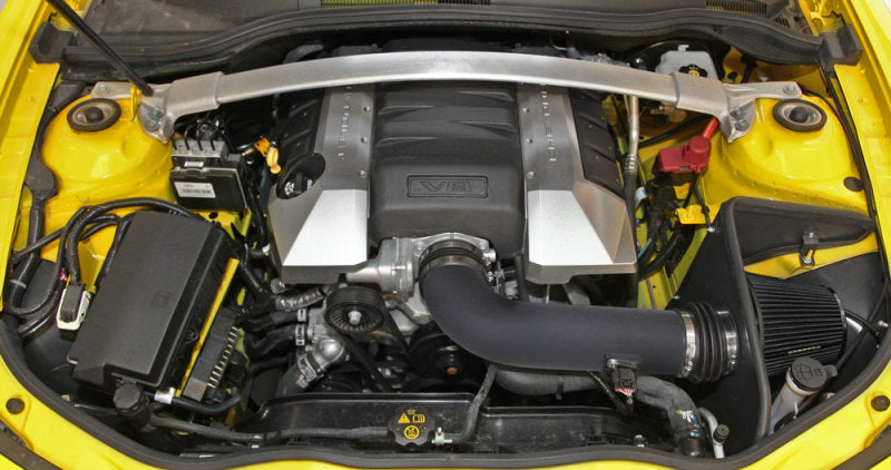 Spectre 10-15 Chevy Camaro V8-6.2L F/I Air Intake Kit - Black w/ Black Filter-thumbmail-2