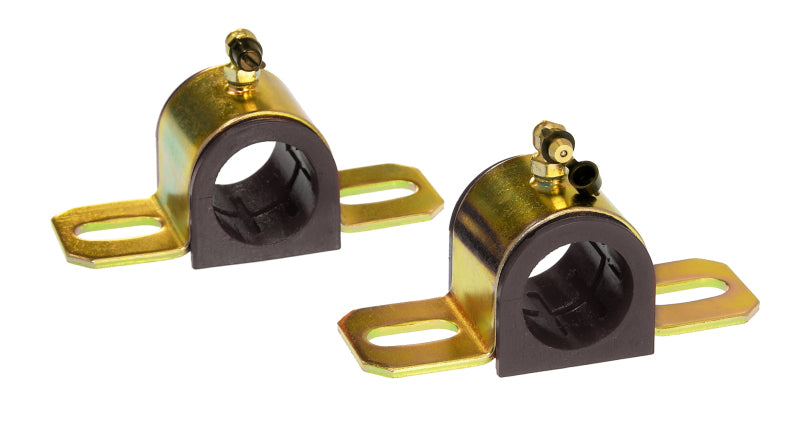 Prothane Universal 90 Deg Greasable Sway Bar Bushings - 1 1/4in - Type B Bracket - Black-thumbmail-1
