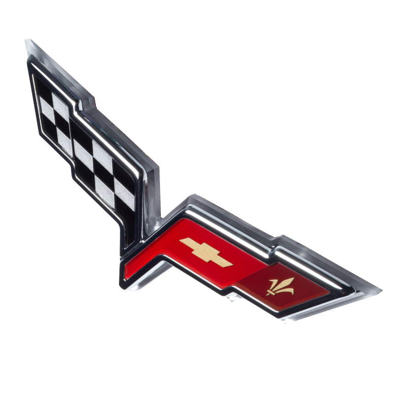 Oracle Chevrolet Corvette C6 Illuminated Emblem - Dual Intensity - UV/Purple-thumbmail-5