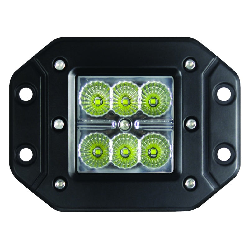 Hella Value Fit Flush Mount 3in 18W Cube Flood Beam LED Light-thumbmail-6