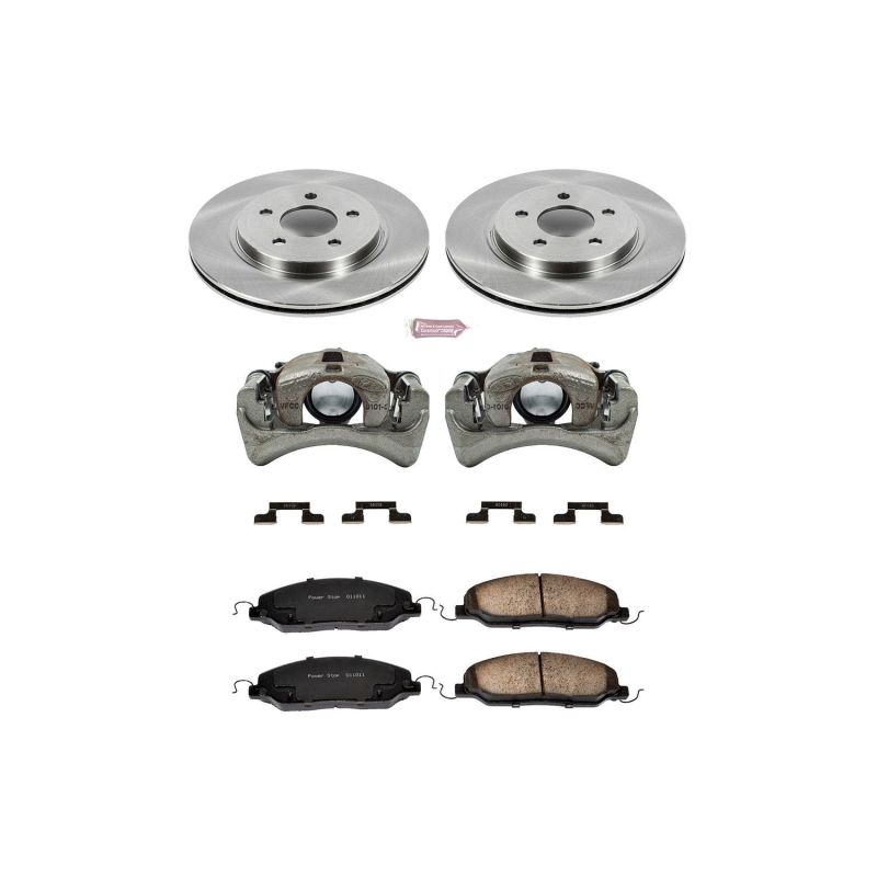 Power Stop 05-11 Ford Mustang Rear Autospecialty Brake Kit w/Calipers-thumbmail-1