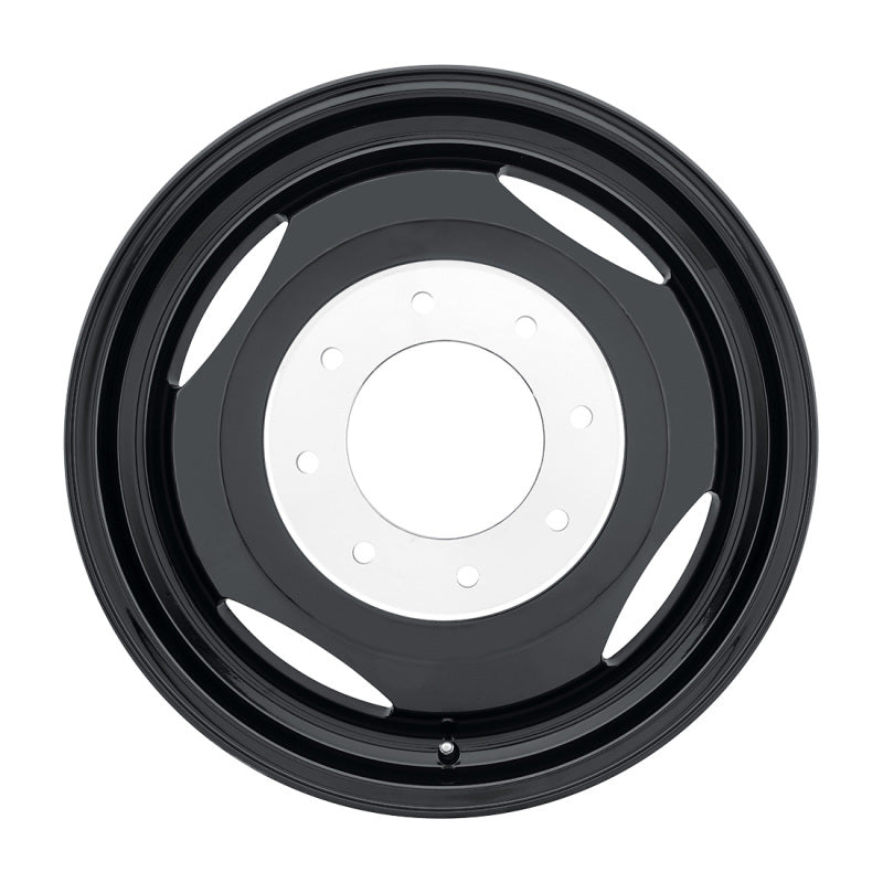Weld Off-Road W100 20X8.25 Dualie Inner 8X200 ET98 BS8.50 Gloss Black 142.2-thumbmail-2
