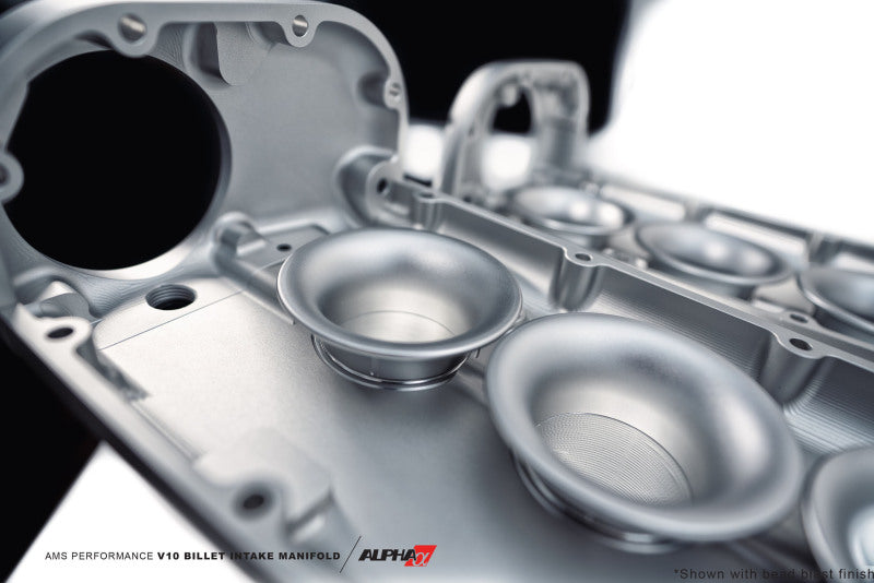 AMS Performance V10 Audi R8 / Lamborghini Huracan / Performante Billet Intake Manifold - CLR Anodize-thumbmail-5