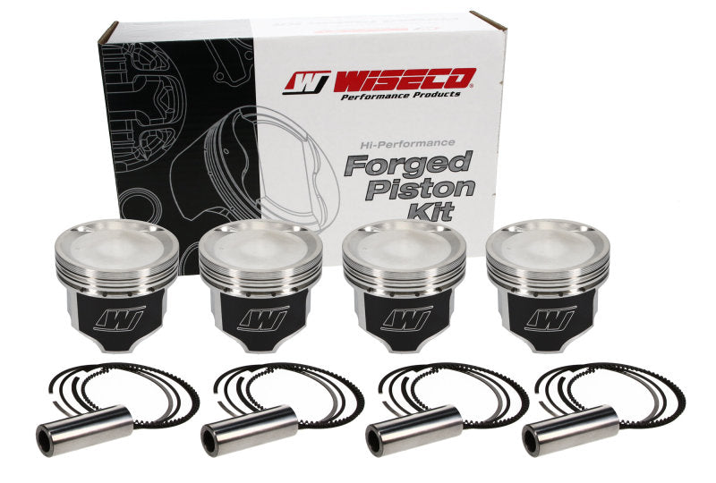 Wiseco Nissan FJ20 90.0mm Bore .040 Oversized -16.7cc Dome Dish Piston Shelf Stock Kit-thumbmail-3