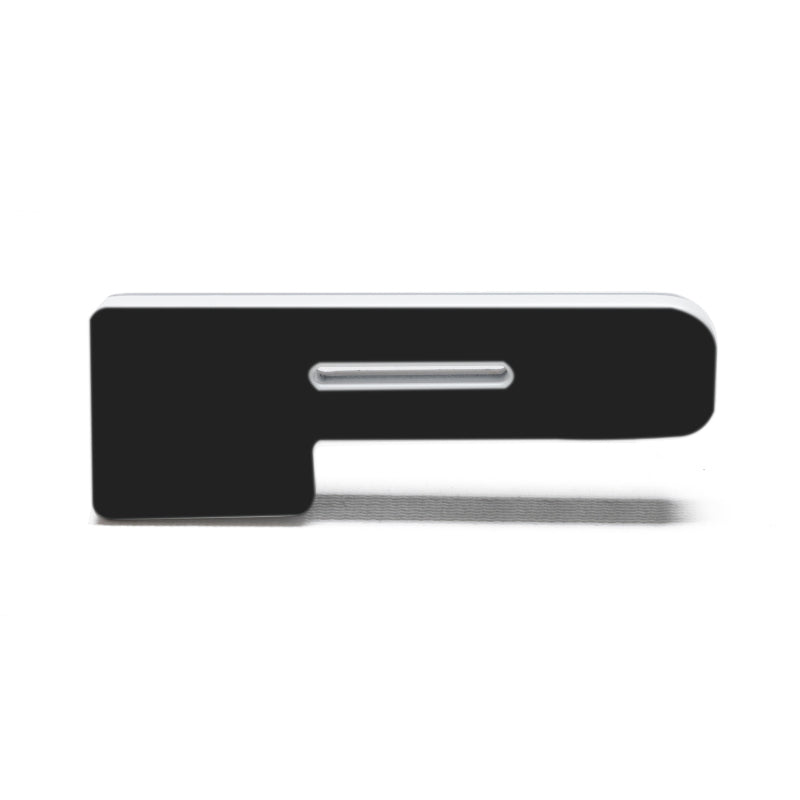 ORACLE Lighting Universal Illuminated LED Letter Badges - Matte Black Surface Finish - P-thumbmail-4