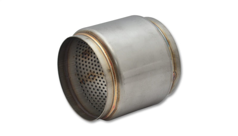 Vibrant SS Race Muffler 4.5in inlet/outlet x 5in long-thumbmail-1