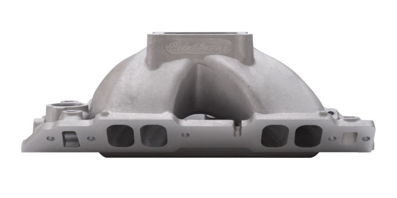Edelbrock Manifold BBC Short Deck Super Victor 565 Conventional Rect Port Heads-thumbmail-7