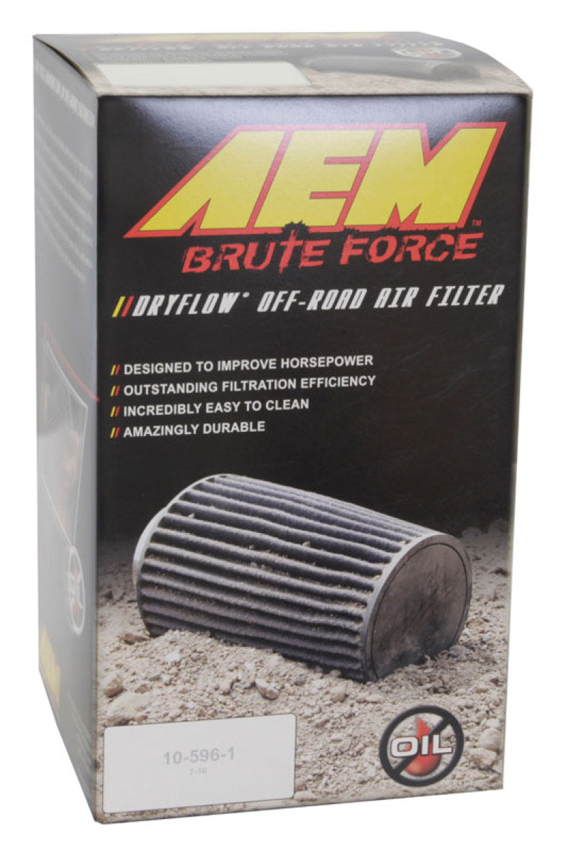 AEM Dryflow 3.5in. X 7in. Round Tapered Air Filter-thumbmail-6