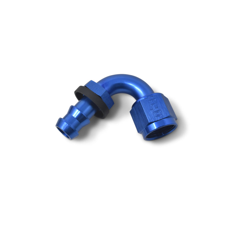 Russell Performance -8 AN Twist-Lok 120 Degree Hose End (3/4in Radius)-thumbmail-5