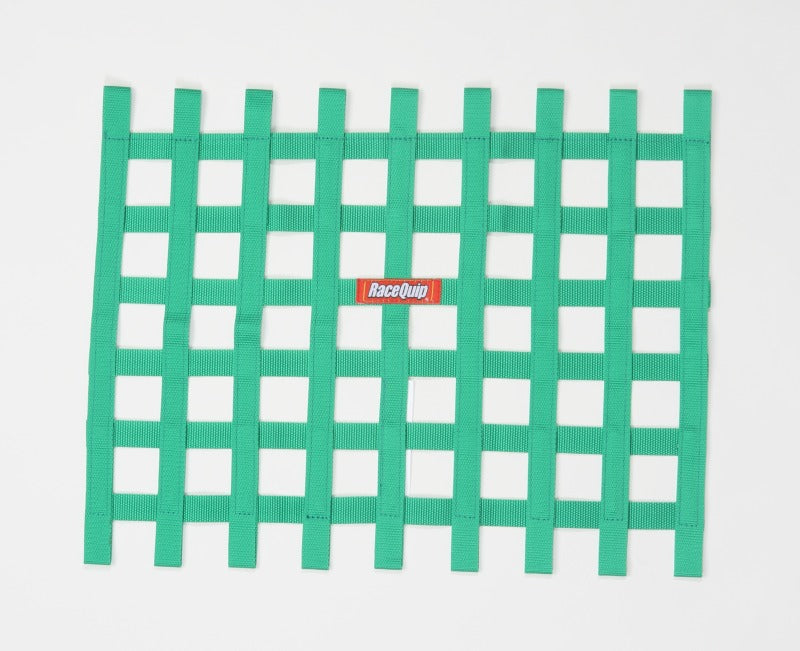 RaceQuip Green Ribbon Window Net-thumbmail-1