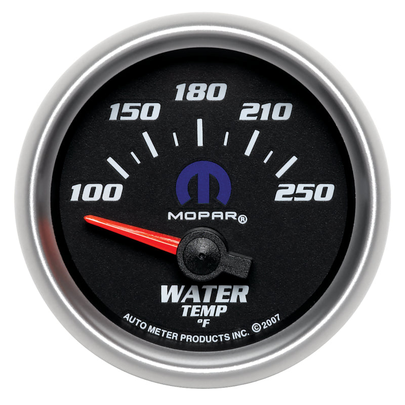 Autometer Mopar 52.4mm SSE 100-250 Degree F Water Temperature Gauge-thumbmail-1