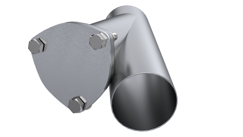 QTP 3in Weld-On QTEC Exhaust Cutout Y-Pipe-thumbmail-2