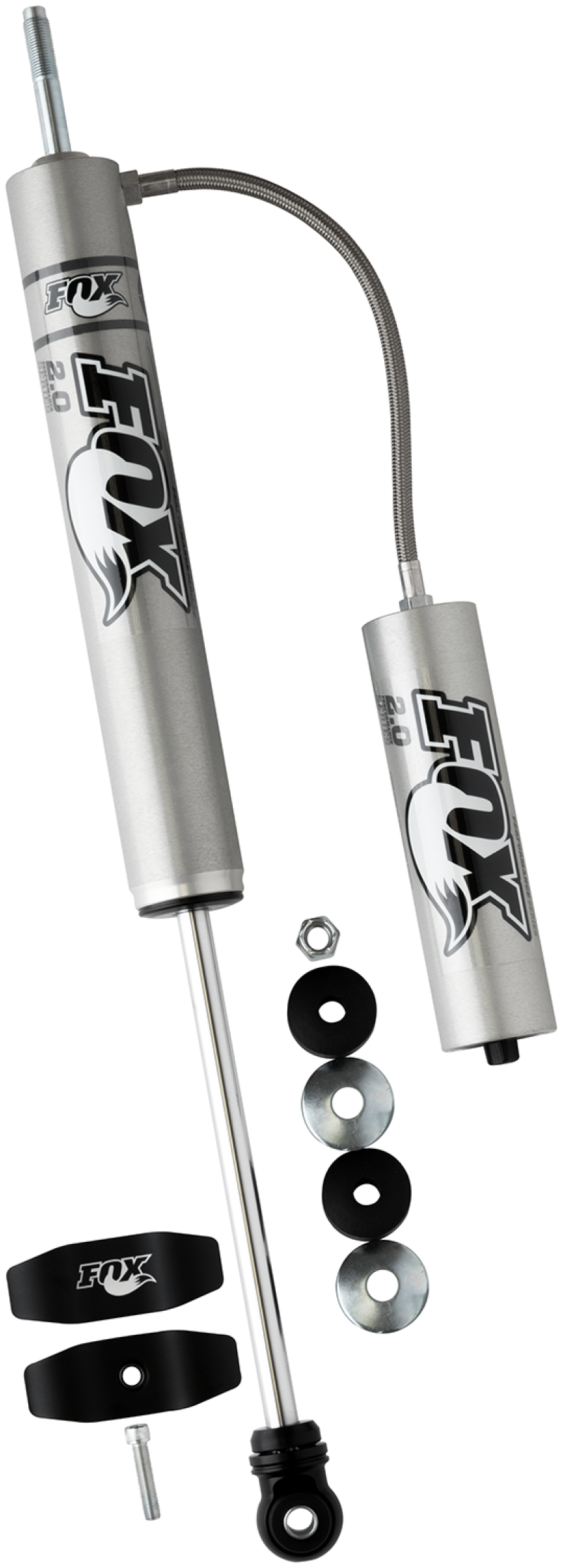 Fox 2.0 Performance Series 10.1in. Smooth Body Remote Res. Shock w/Stem Mount / Std Travel - Black-thumbmail-9