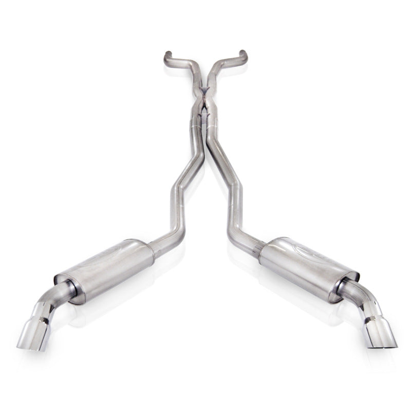 Stainless Works 2010-15 Camaro 6.2L 3in Exhaust X-Pipe S-Tube Turbo Mufflers Polished Tips-thumbmail-1