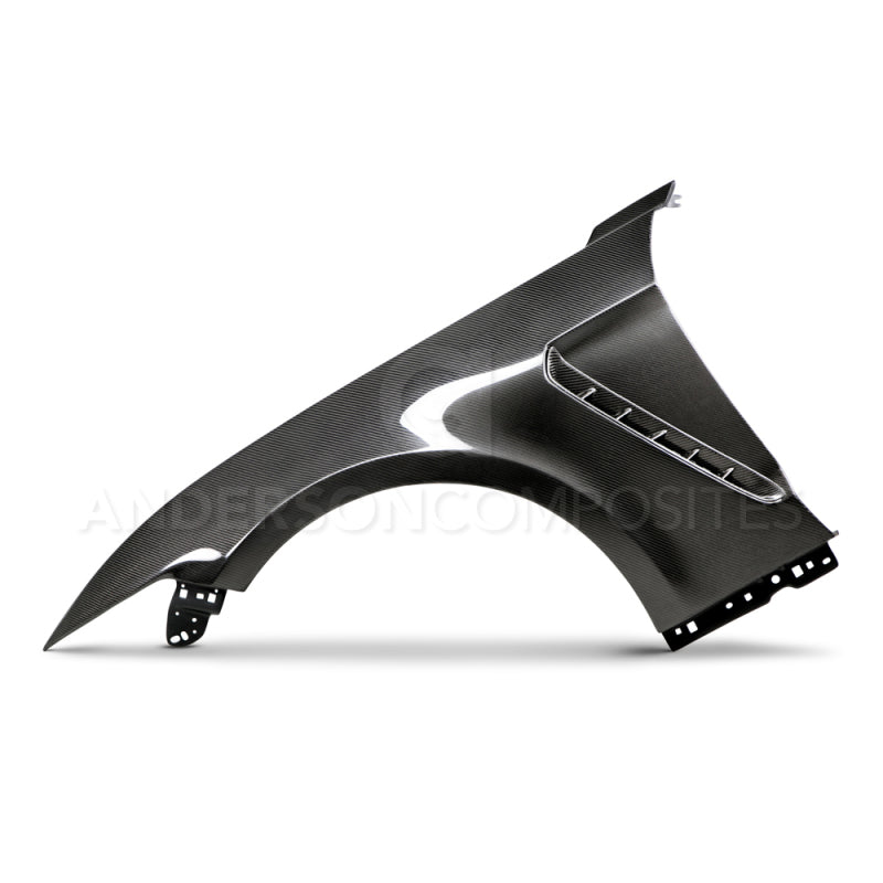 Anderson Composites 15-16 Ford Mustang GT 350 Style Carbon Fiber Front Fenders-thumbmail-1
