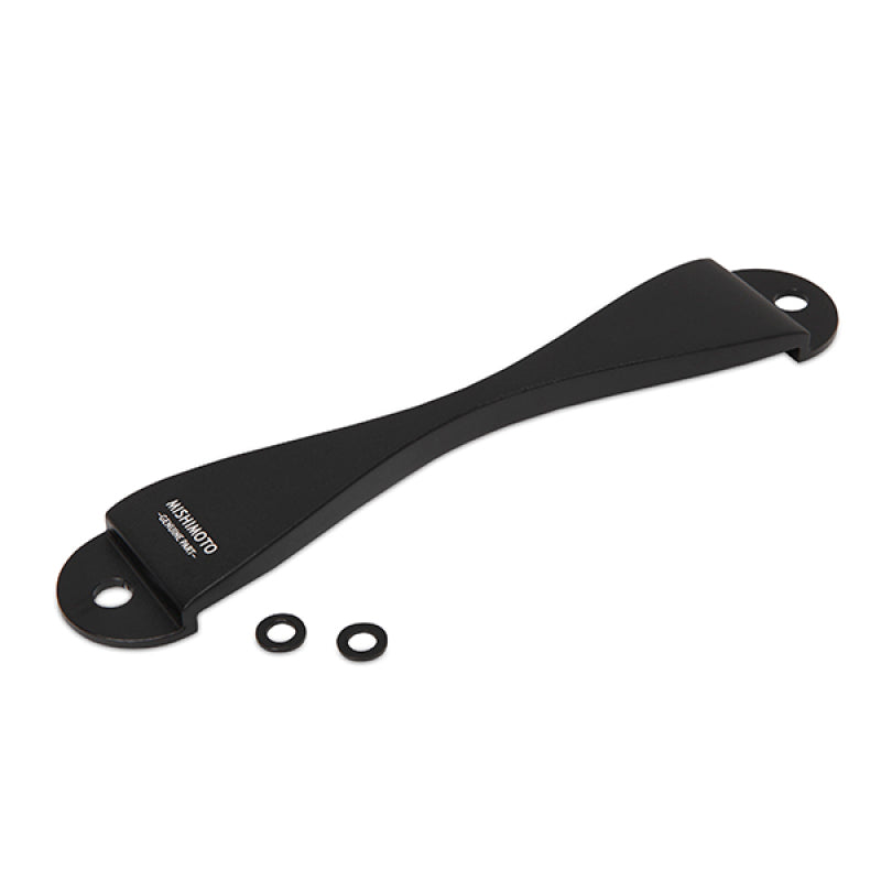 Mishimoto Subaru CNC Battery Tie-Down - Black-thumbmail-2