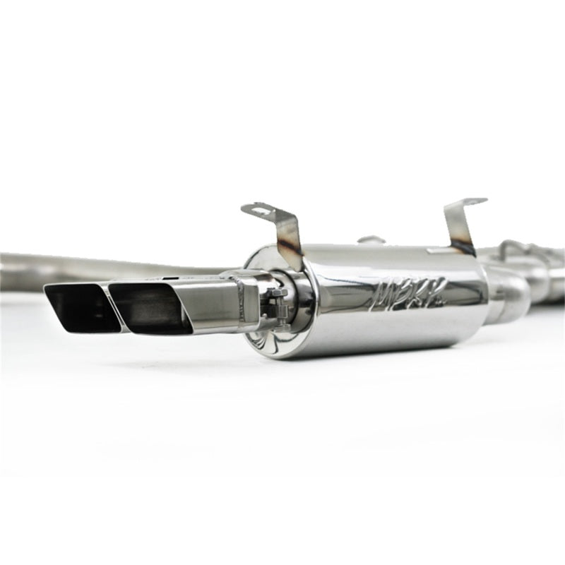 MBRP 08-11 Dodge Challenger SRT8 6.1L Hemi T304 Cat Back Dual Split Rear-thumbmail-3