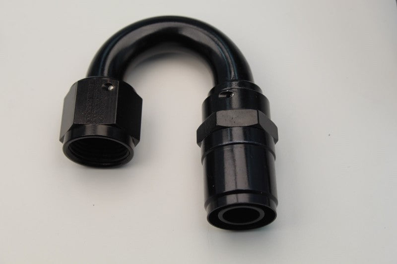 Fragola -10AN Male Rad. Fitting x 180 Race-Rite Crimp-On Hose End-thumbmail-1