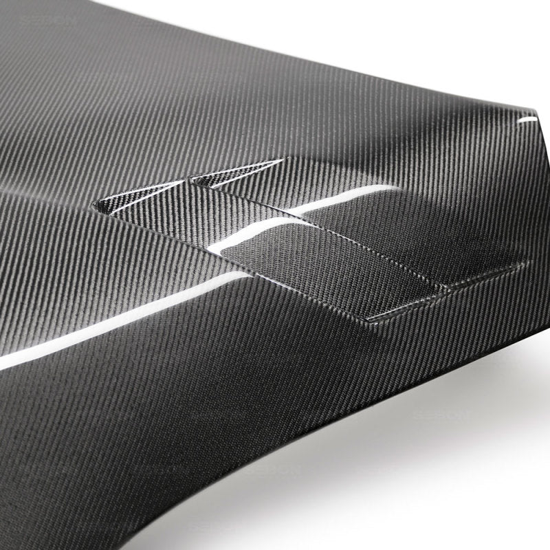 Seibon 2020 Toyota GR Supra TSII-Style Double-Sided Carbon Fiber Hood-thumbmail-2