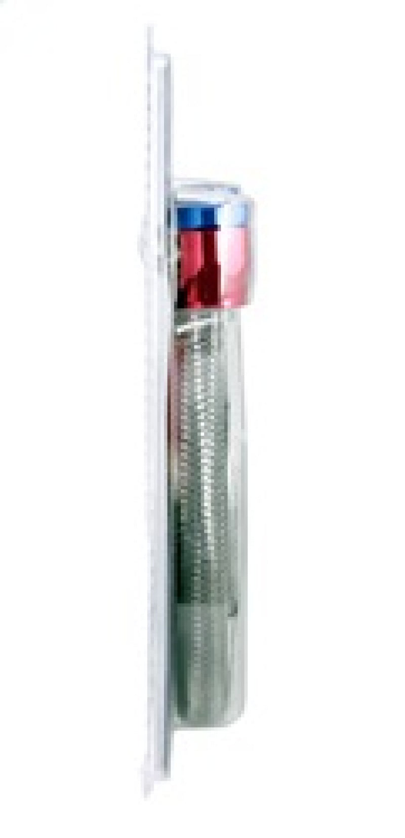 Spectre Stainless Steel Flex Fuel Line 3/8in. ID - 3ft. w/Clamps Red/Blue-thumbmail-4