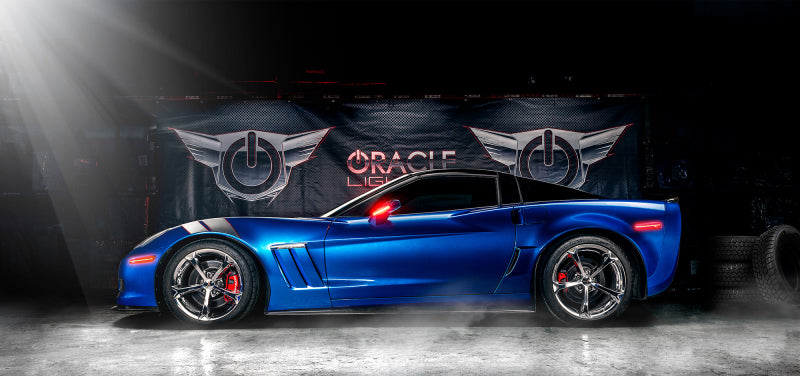 Oracle 05-13 Chevrolet Corvette C6 Concept Sidemarker Set - Clear - No Paint-thumbmail-2