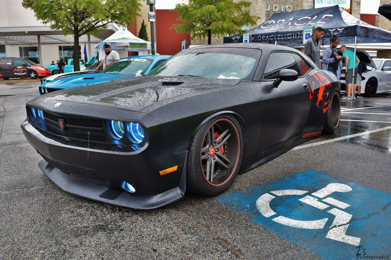 Oracle 08-14 Dodge Challenger Dynamic Surface Mount Headlight/Fog Light Halo Kit COMBO - ColorSHIFT-thumbmail-9