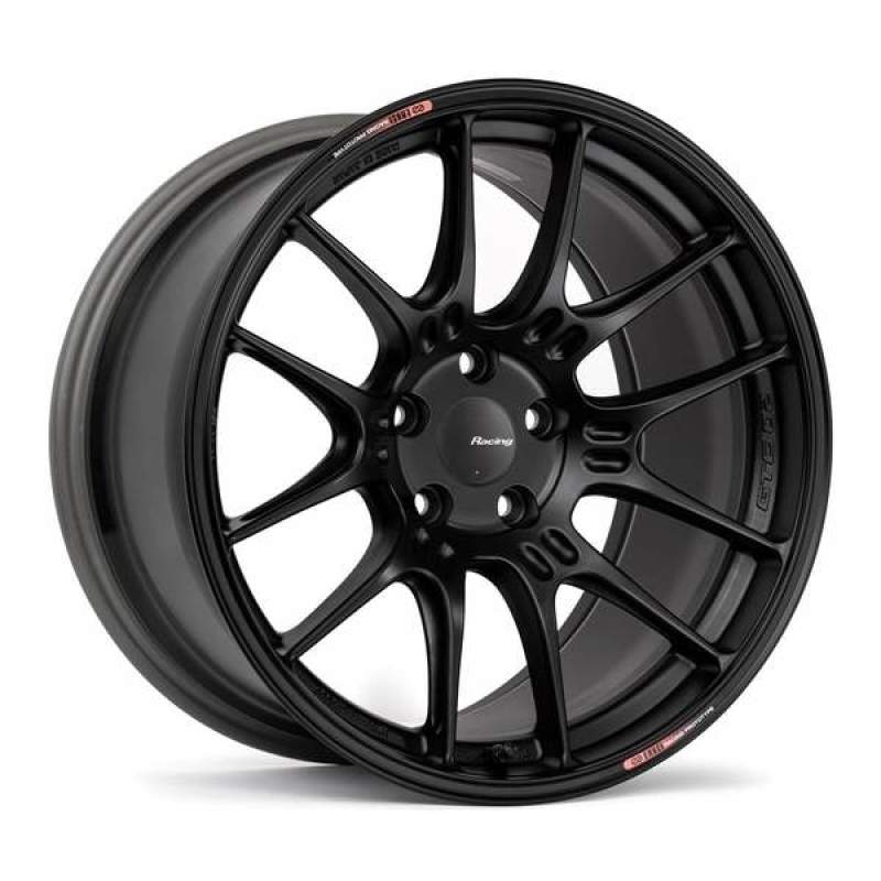 Enkei GTC02 19x10 5x112 40mm Offset 66.5mm Bore Matte Black Wheel-thumbmail-1