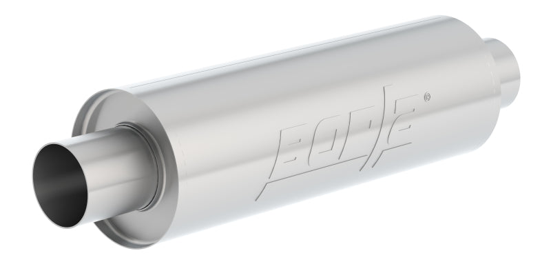 Borla XR-1 Racing Sportsman 2.5IN Outlet / 2.5IN Inlet / 5IN x 15IN Round Muffler-thumbmail-1