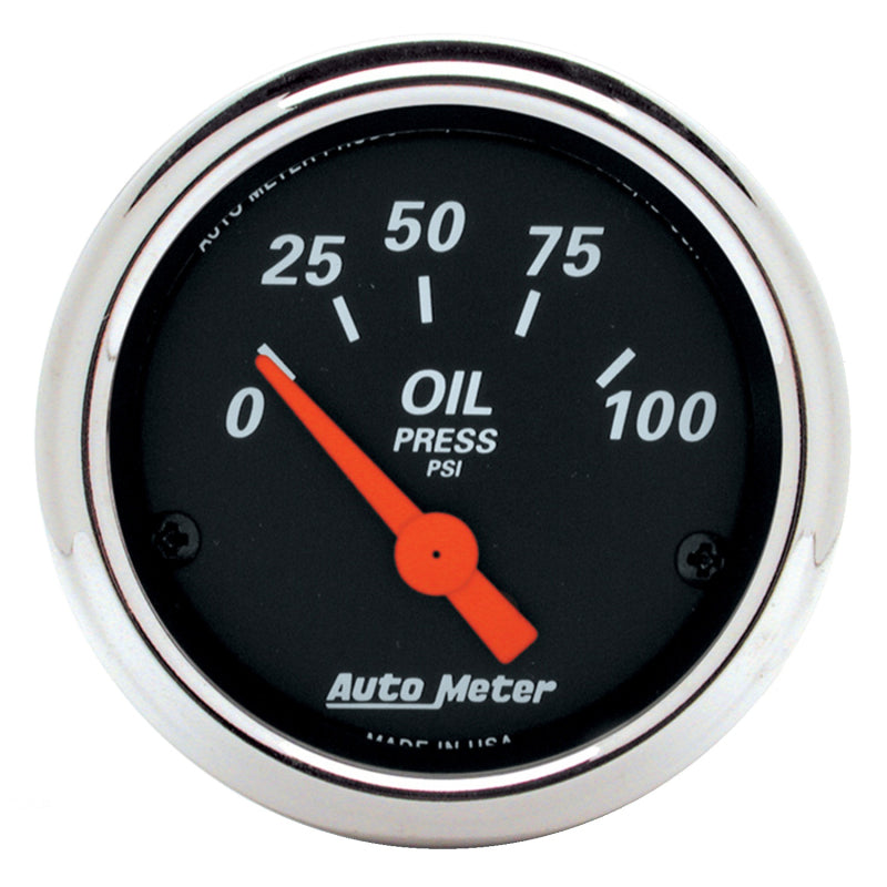 Autometer Designer Black 70-76 Duster/Demon/Dart Dash Kit 6pc Tach / MPH / Fuel / Oil / WTMP / Volt-thumbmail-4