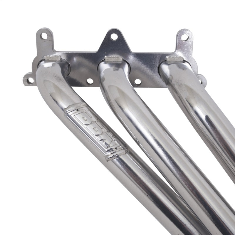 BBK 10-11 Camaro V6 Long Tube Exhaust Headers With Converters - 1-5/8 Silver Ceramic-thumbmail-12