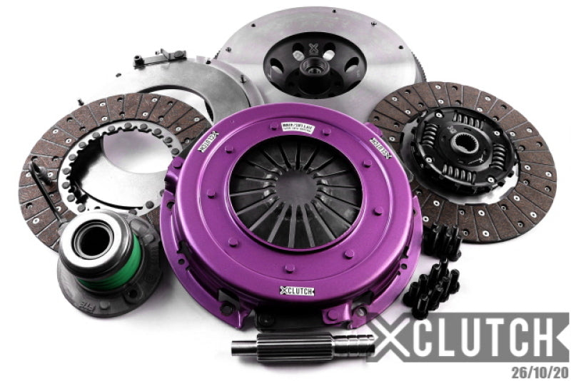 XClutch 15-20 Ford Mustang Shelby GT350 5.2L 10.5in Twin Sprung Organic Clutch Kit-thumbmail-1