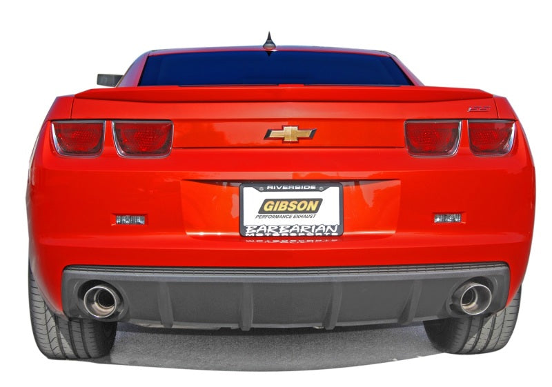 Gibson 2010 Chevrolet Camaro SS 6.2L 2.25in Cat-Back Dual Exhaust - Aluminized-thumbmail-2