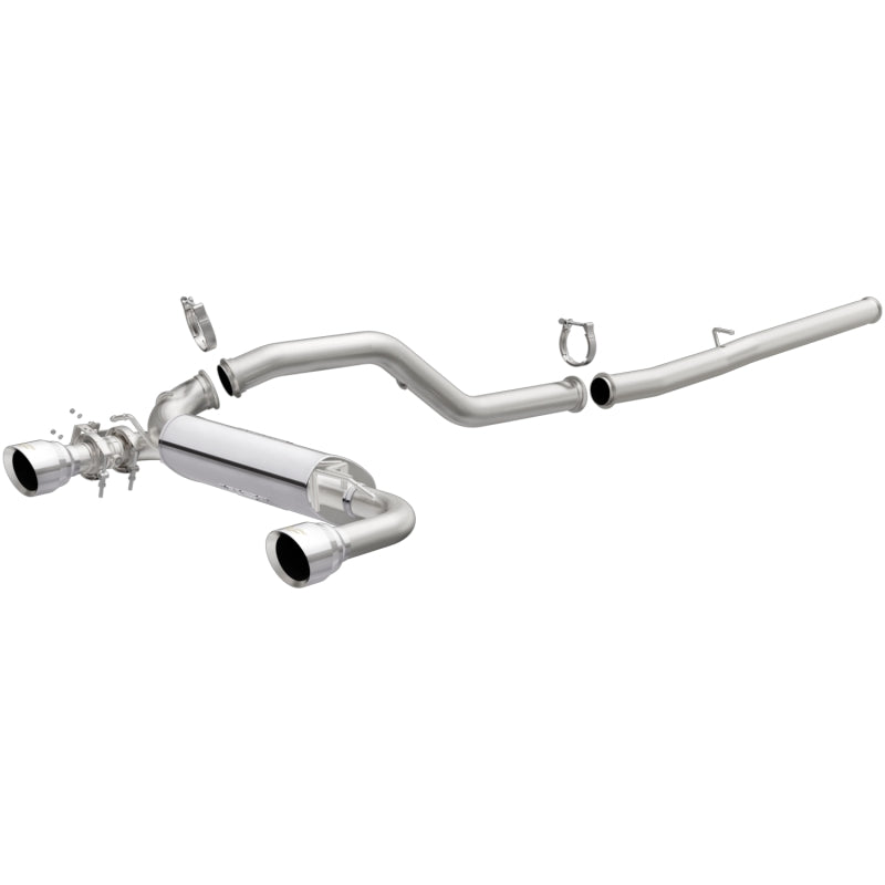 MagnaFlow Cat-Back 2016 Ford Focus RS 3in SS Dual Outlet 4.5in Polished Tips-thumbmail-1