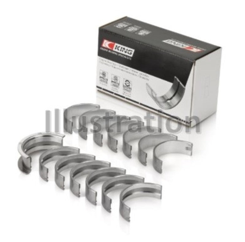 King Nissan 122CI 2.0L RB24 / 152CI 2.5L RB25DE/RB25DET/RB25DETT (Size STD) Main Bearing Set-thumbmail-1