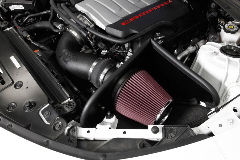 K&N 2016 Chevy Camaro SS V8-6.2L Aircharger Performance Intake-thumbmail-3