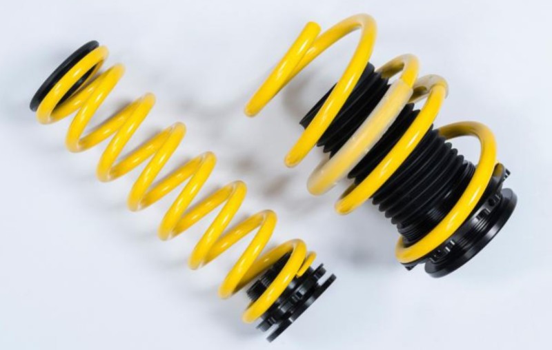ST Adjustable Lowering Springs Audi 2016+ TTS / 2018+ TT RS Coupe 4WD (w/ Magnetic Ride)-thumbmail-3