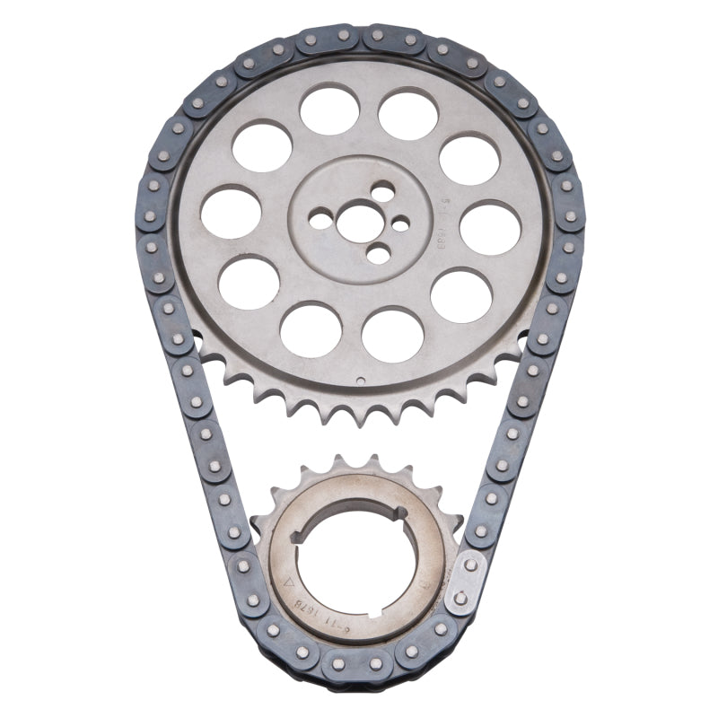 Edelbrock Timing Chain Performer Link 396-502 Chevrolet 96-Later Blocks w/ Cam Thrust Plate-thumbmail-1