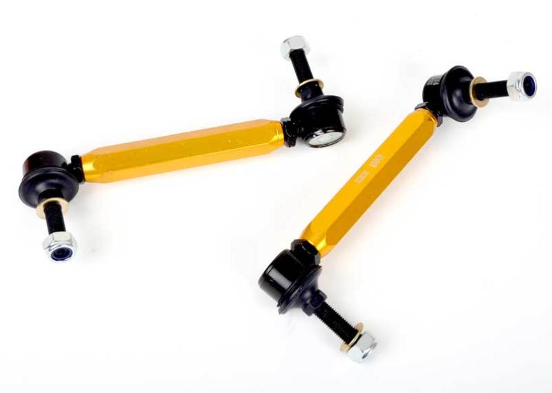 Whiteline 07+ Nissan Skyline R35 GT-R Rear Swaybar link kit h/duty-adjustable steel ball-thumbmail-4