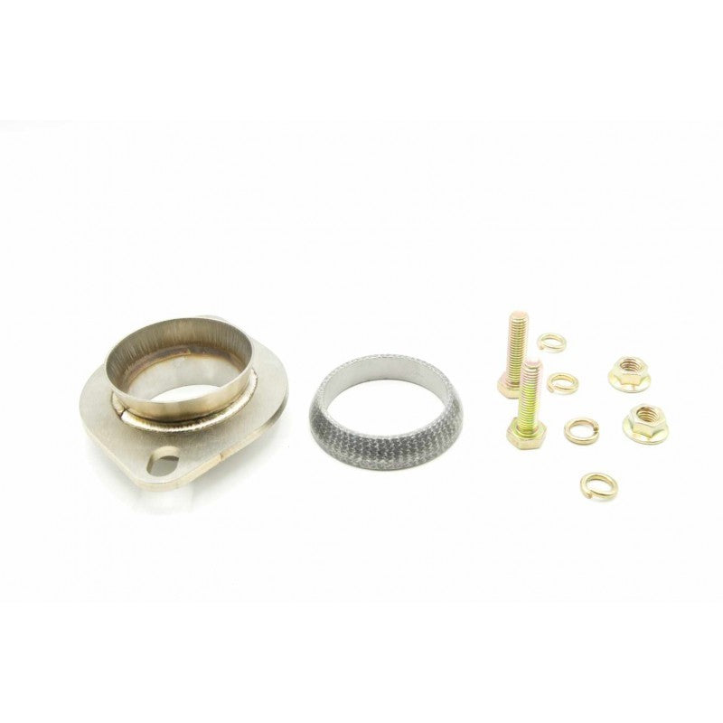 Turbo XS Subaru WRX/STi 3in Downpipe to OEM Cat-Back Adapter w/OEM Donut Gasket-thumbmail-1