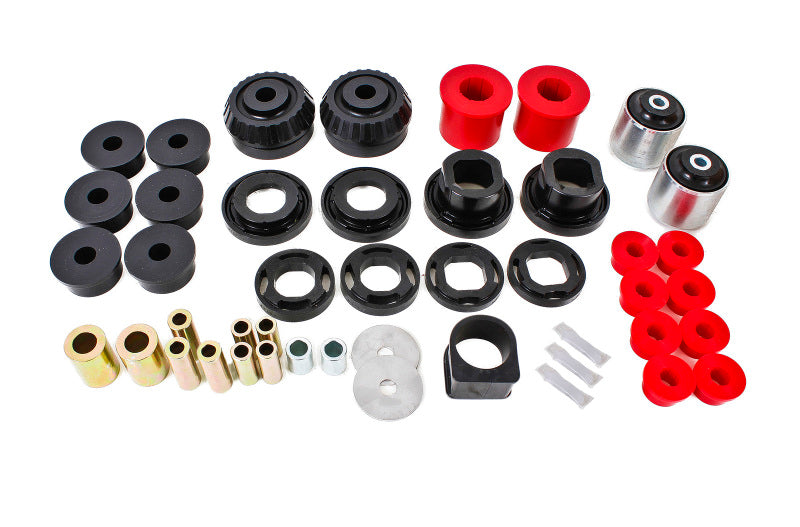 BMR 08-09 Pontiac G8 Total Suspension Bushing Kit (BK003 BK007 BK012) - Black/Red-thumbmail-1