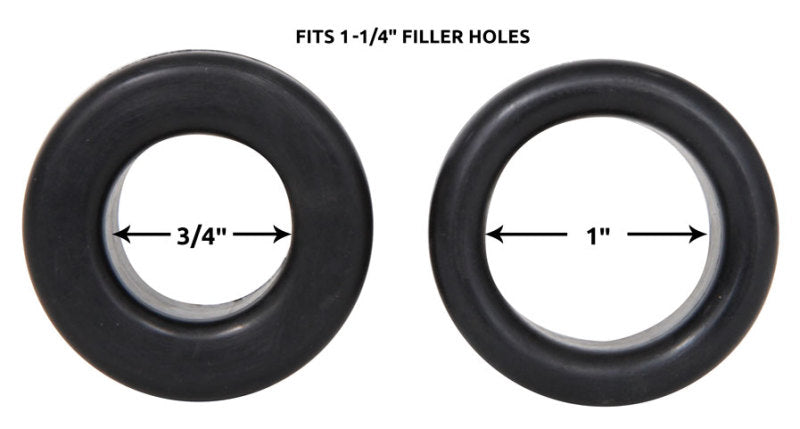 Spectre Valve Cover Grommets (For Covers w/1-1/4in. Filler-Breather Holes) OEM Replacement-thumbmail-3