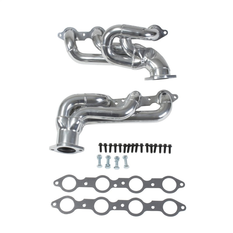 BBK 10-15 Camaro LS3 L99 Shorty Tuned Length Exhaust Headers - 1-3/4 Silver Ceramic-thumbmail-2