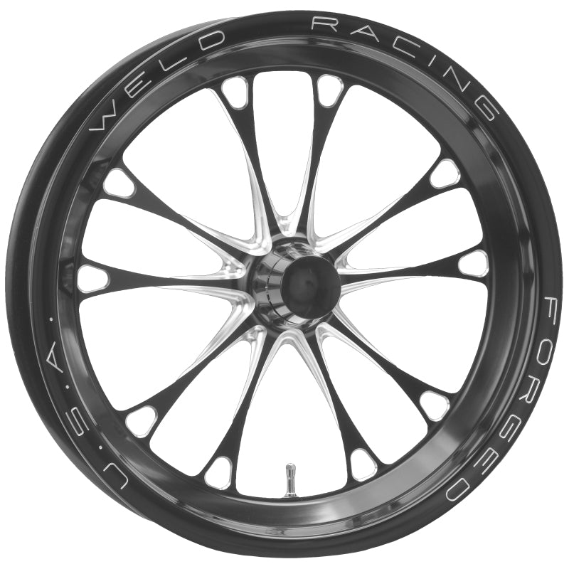 Weld V-Series 1-Piece 15x3.5 / Anglia Spindle MT / 1.75in. BS Black Wheel - Non-Beadlock-thumbmail-1