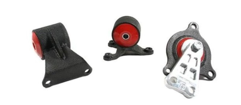 Innovative 02-06 Acura RSX Replacement Black Aluminum Mount Kit 95A Bushings - K Series-thumbmail-1