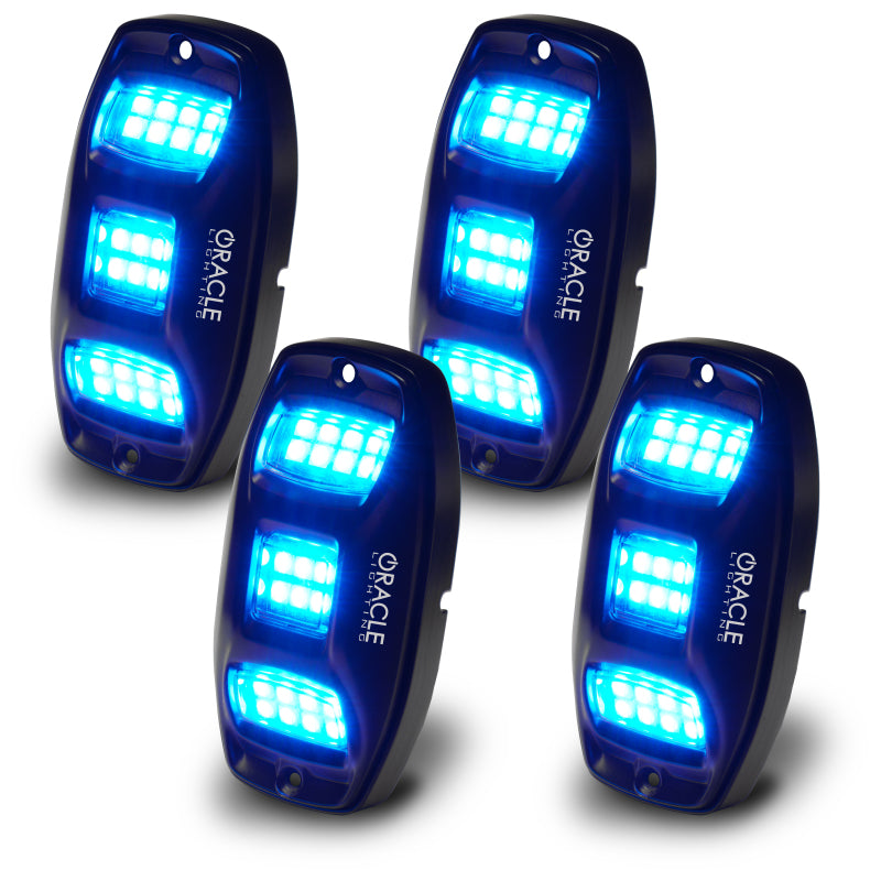 Oracle Underbody  RGB+W Wheel Well Rock Light Kit - 4 PCS - ColorSHIFT-thumbmail-3