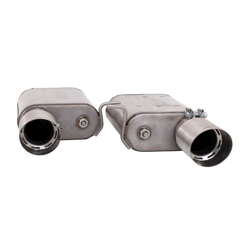 BBK 11-14 Mustang GT VariTune Axle Back Exhaust Kit (Stainless Steel)-thumbmail-9
