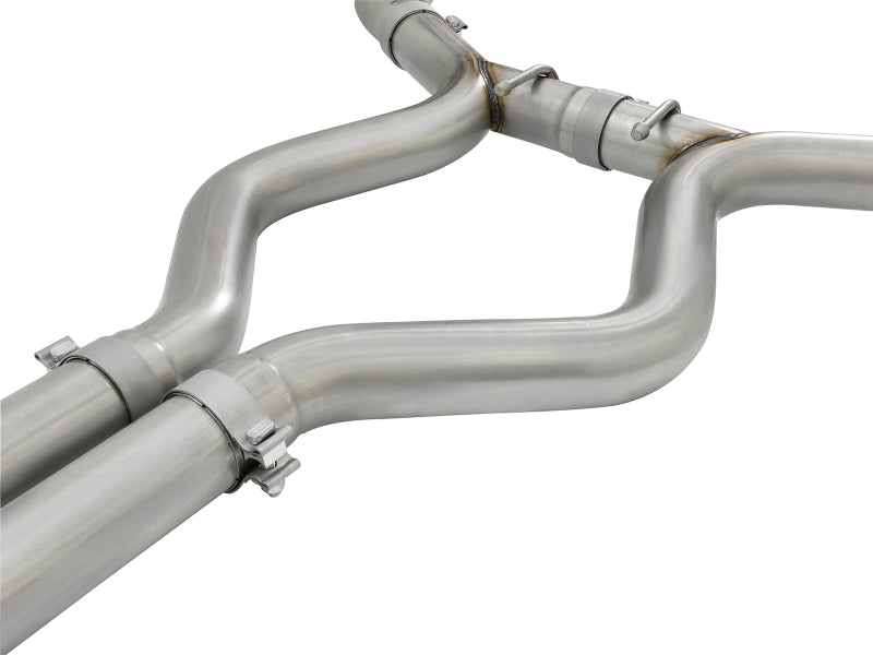 aFe 20-22 Audi RS6 Avant V8 4L (tt) MACH Force-Xp 3in to 2.5in 304 SS Cat-Back Exhaust w/ Black Tip-thumbmail-6