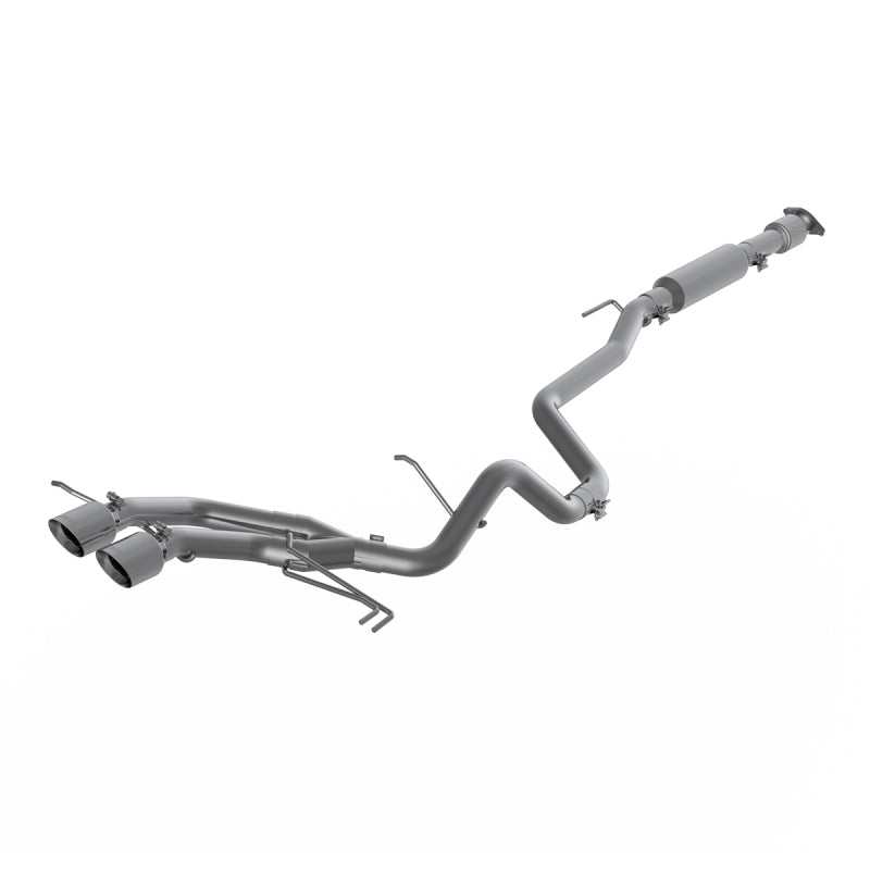MBRP 13-18 Hyundai Veloster Turbo 2.5in T304 w/ 4in. OD Tips - Cat Back Dual Exit-thumbmail-1