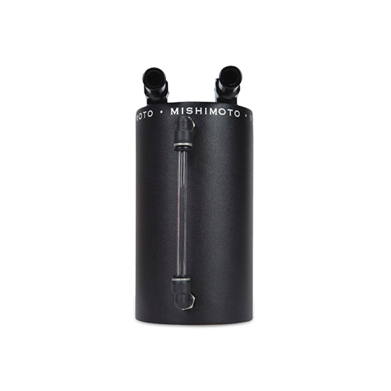 Mishimoto Large Aluminum Oil Catch Can - Wrinkle Black-thumbmail-4